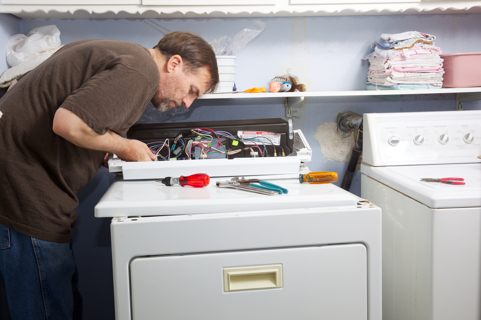 Appliance Repair on Dryer